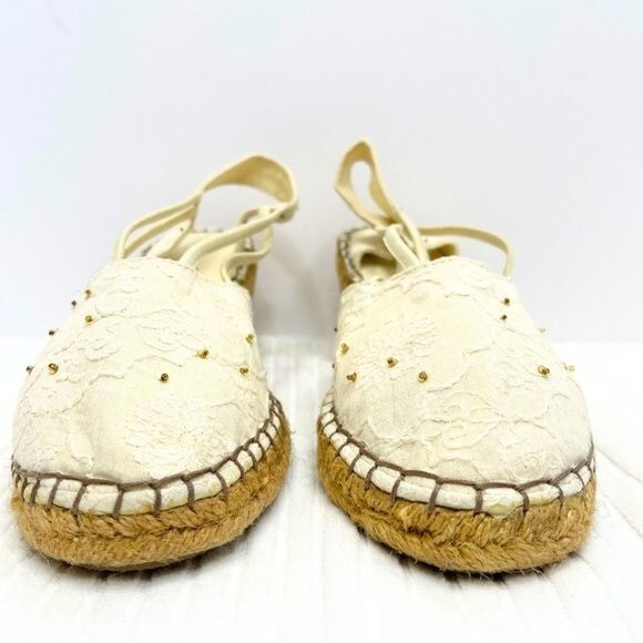 Cabrizi | Women's Slingback Wedge Sandals Shoes Size 9 - Picture 7 of 13